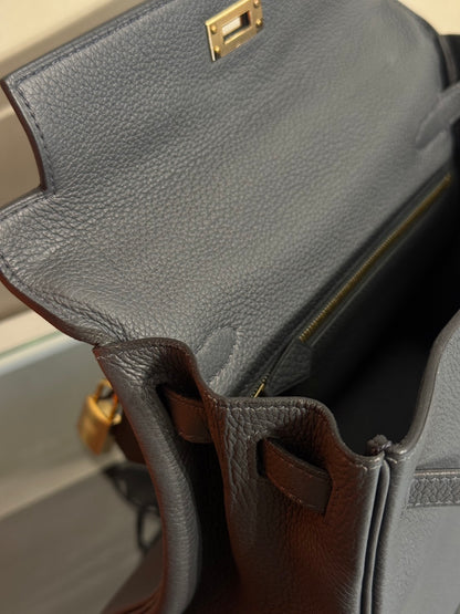 HERMES Kelly 25 - Gris Misty H0 霧霾灰香檳金 W