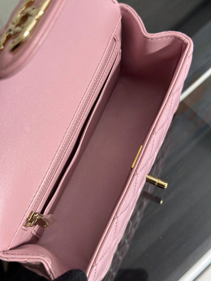 CHANEL 24A Handle Mini CF20 - 粉金