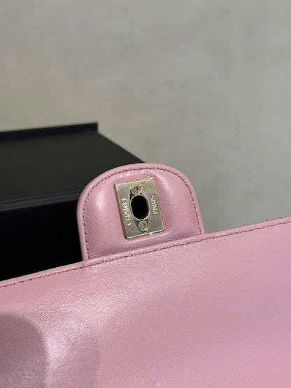 CHANEL 24A Handle Mini CF20 - 粉金