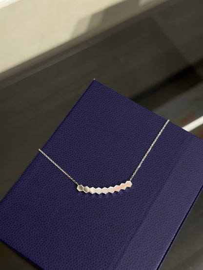 CHAUMET Bee de Chaumet 18K白金鑽石項鍊