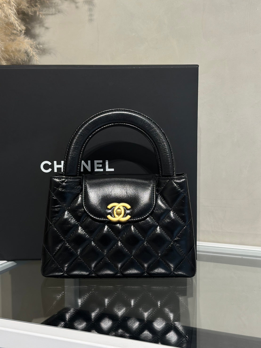 CHANEL Mini Kelly - 黑金