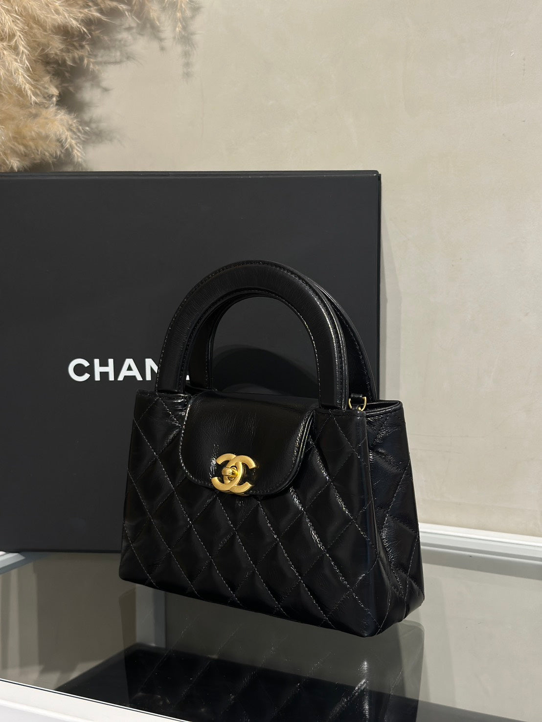 CHANEL Mini Kelly - 黑金