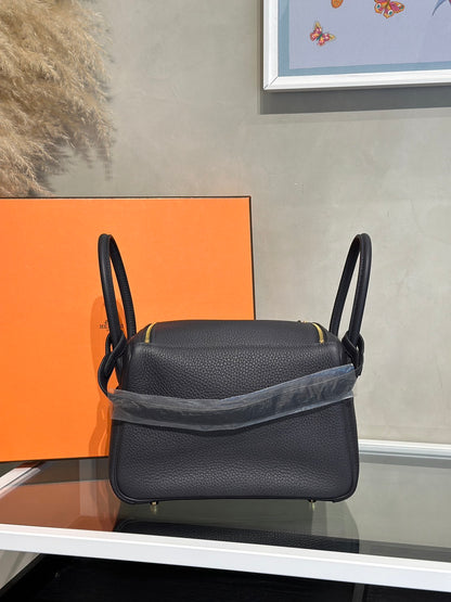 HERMES Lindy 26 - Caban 3Y 水冰藍金 K