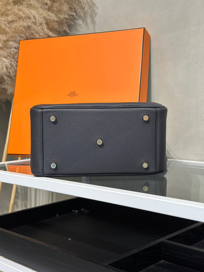 HERMES Lindy 26 - Caban 3Y 水冰藍金 K