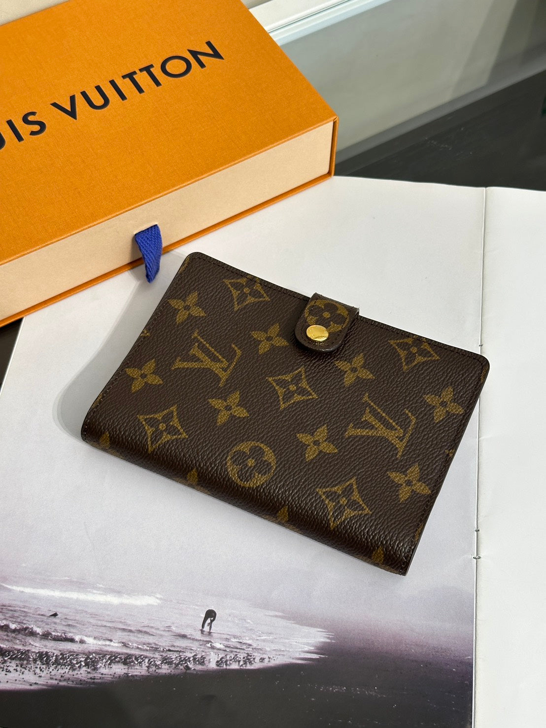 LOUIS VUITTON 經典老花六孔活頁手帳本 / 筆袋