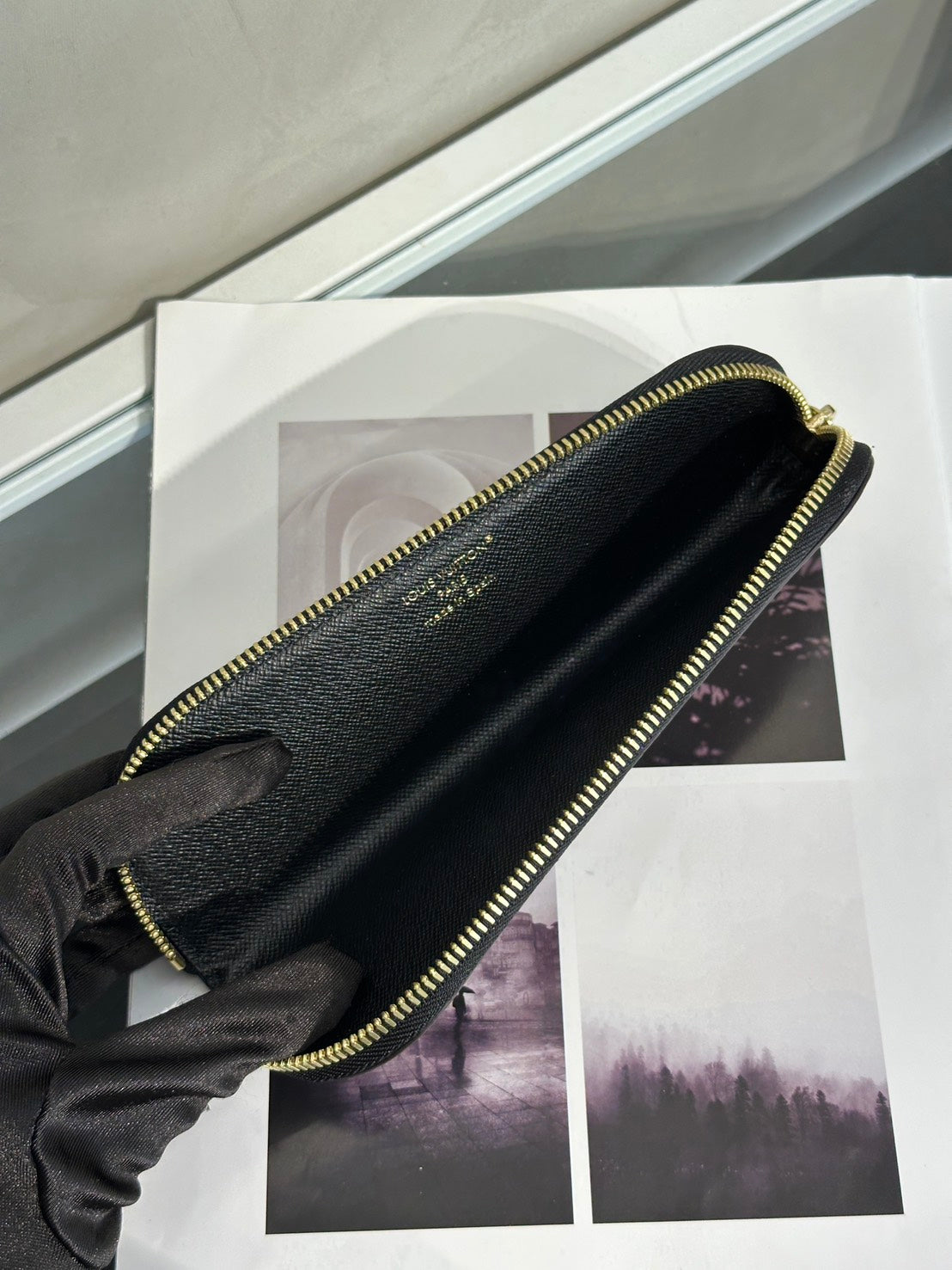 LOUIS VUITTON 經典老花六孔活頁手帳本 / 筆袋