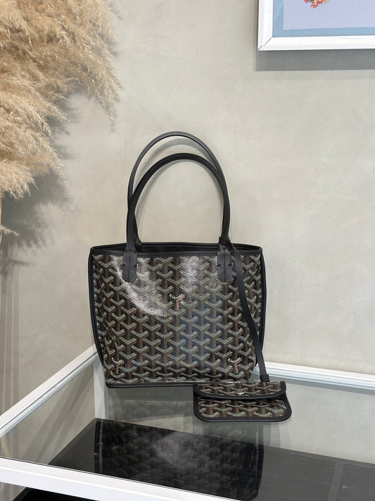 GOYARD 新版Anjou Mini Tote - 黑