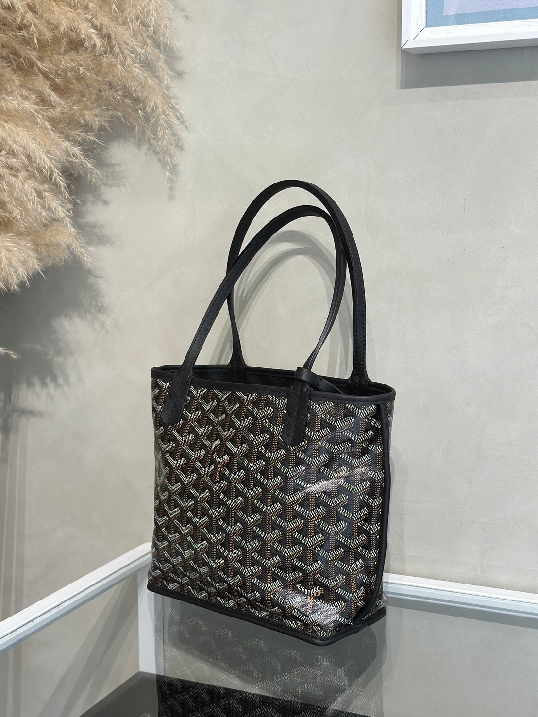 GOYARD 新版Anjou Mini Tote - 黑