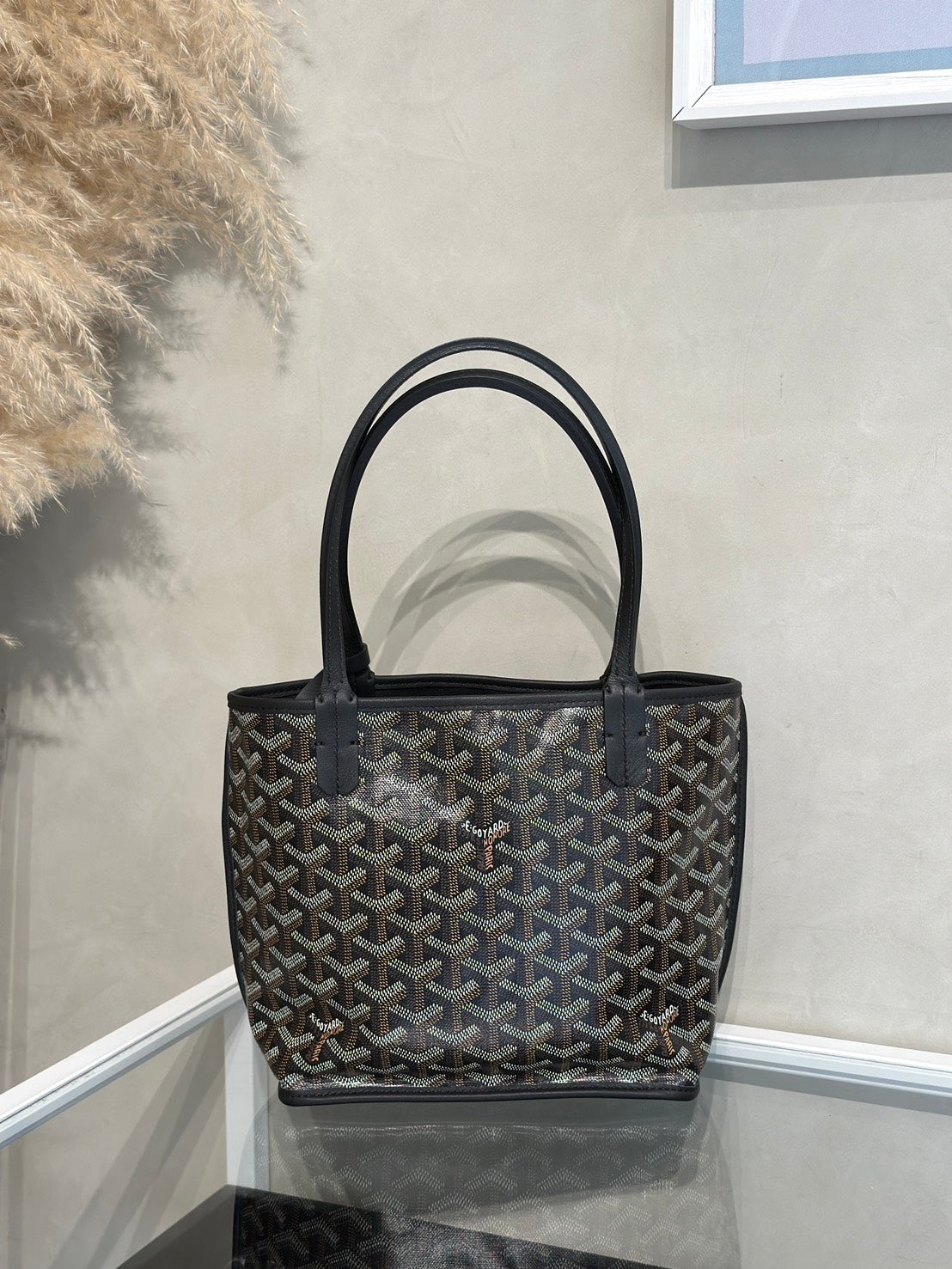 GOYARD 新版Anjou Mini Tote - 黑