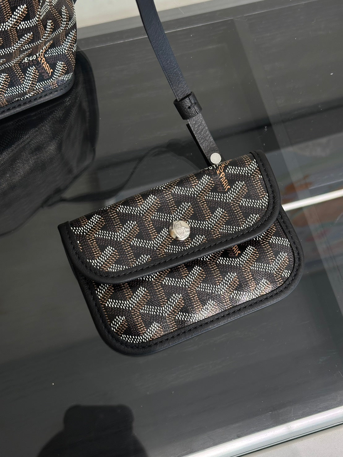 GOYARD 新版Anjou Mini Tote - 黑