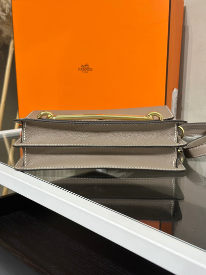 HERMES Roulis 23 - Etoupe 18 大象灰金 C