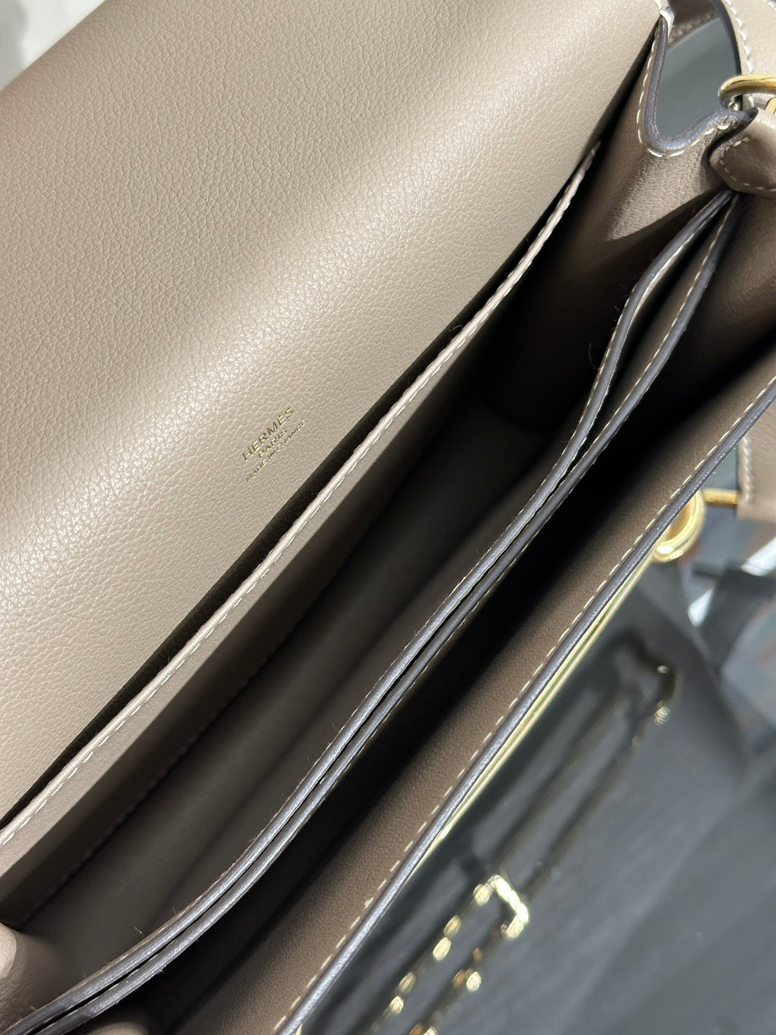 HERMES Roulis 23 - Etoupe 18 大象灰金 C