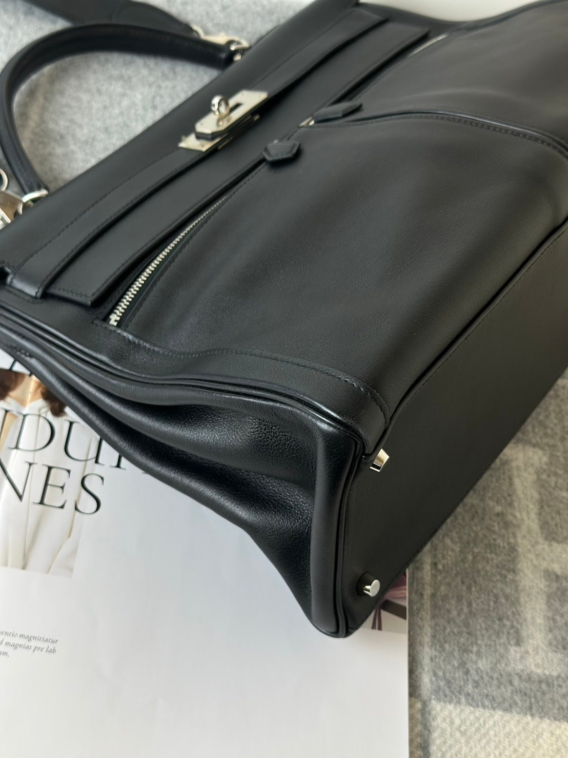 HERMES Kelly lakis 40 - 黑銀 🄿