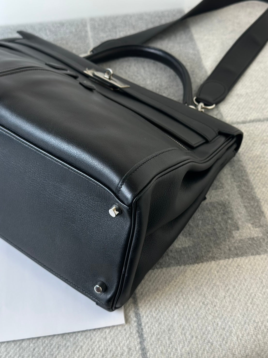 HERMES Kelly lakis 40 - 黑銀 🄿