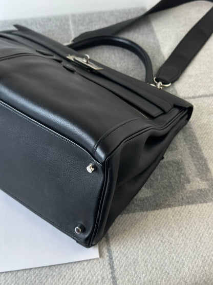 HERMES Kelly lakis 40 - 黑銀 🄿