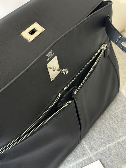 HERMES Kelly lakis 40 - 黑銀 🄿