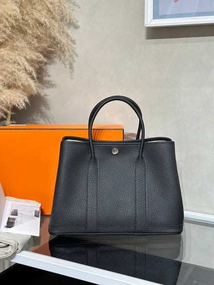 HERMES Garden Party 30 - Noir 89 黑 Z