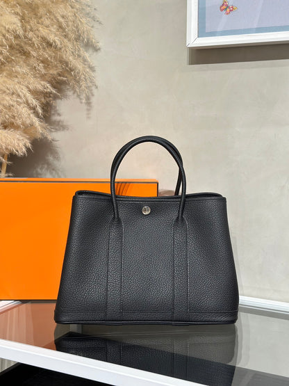 HERMES Garden Party 30 - Noir 89 黑 Z