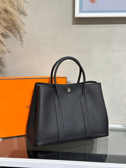 HERMES Garden Party 30 - Noir 89 黑 Z