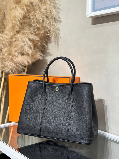 HERMES Garden Party 30 - Noir 89 黑 Z