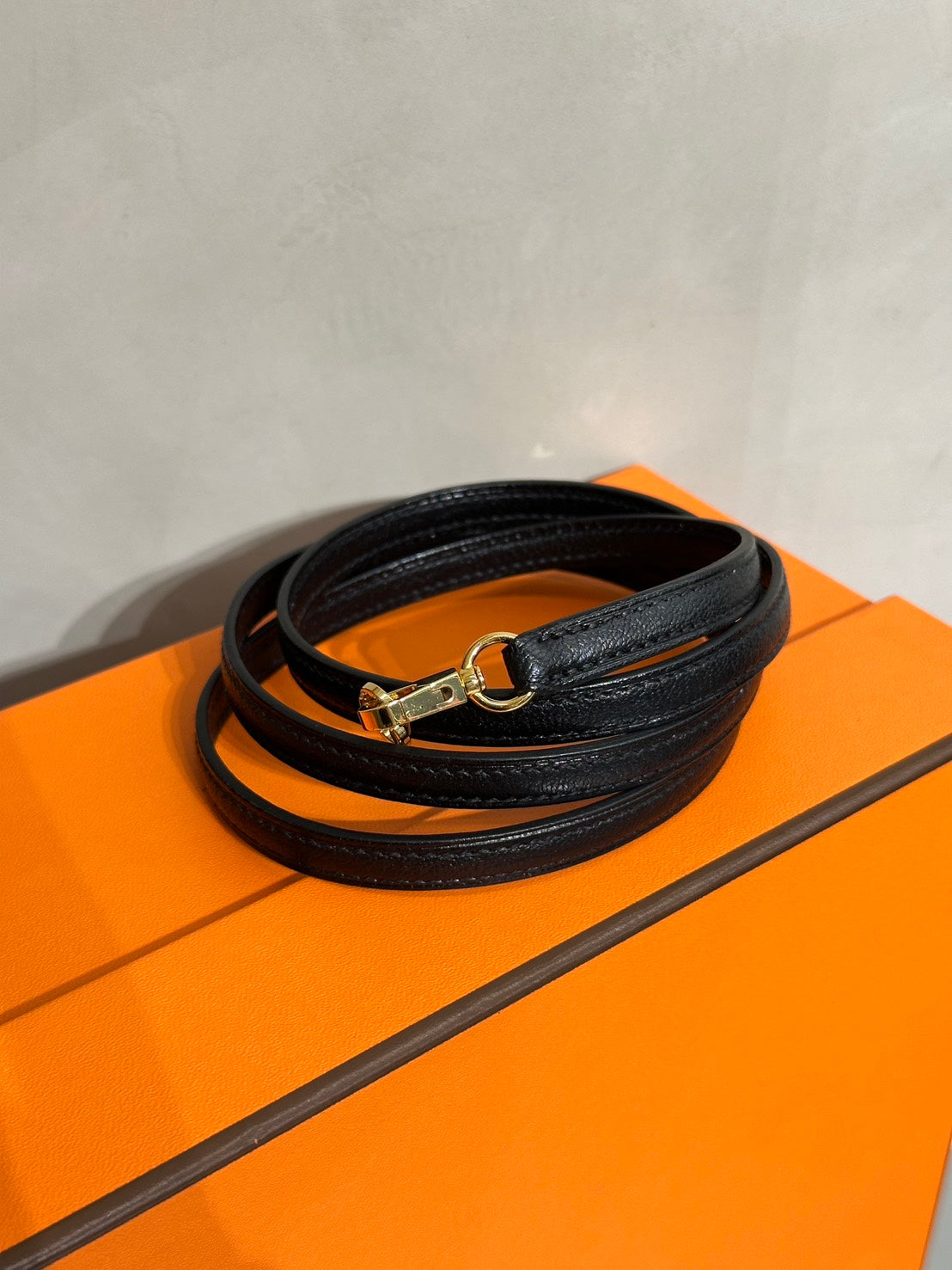 HERMES Mini Bolide - Noir 89 黑金 B