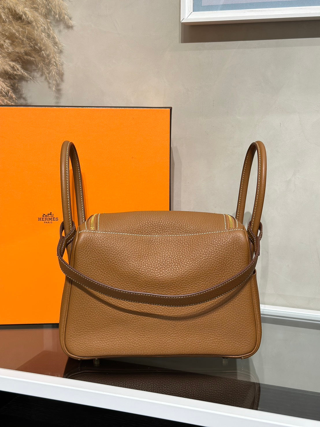 HERMES Lindy 26 - Gold 37 金棕金 Z