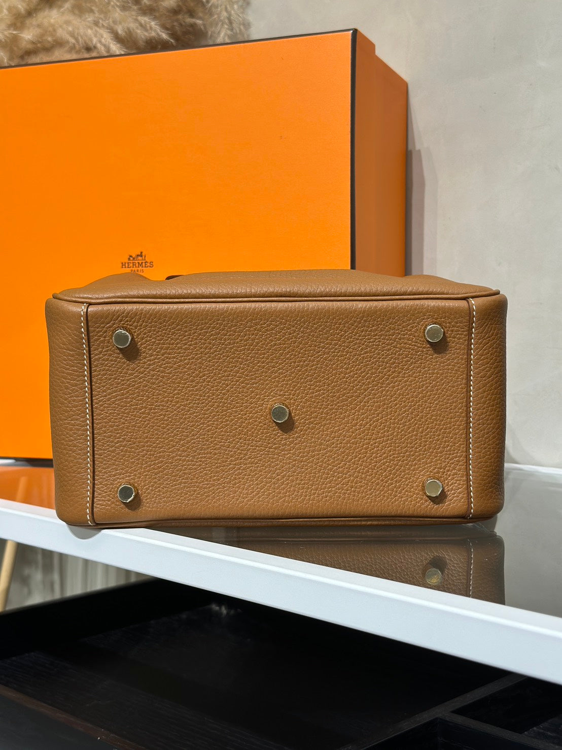 HERMES Lindy 26 - Gold 37 金棕金 Z