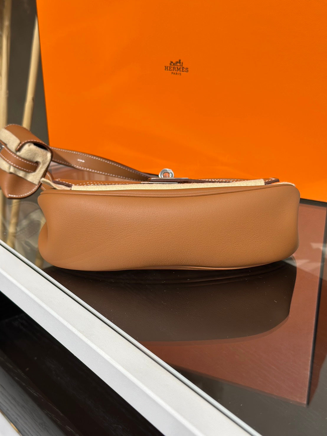 HERMES Kelly Moove - Gold 37 金棕銀 W
