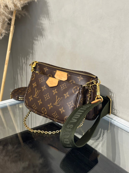 LOUIS VUITTON 五合一麻將包 - 綠