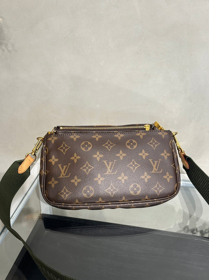 LOUIS VUITTON 五合一麻將包 - 綠