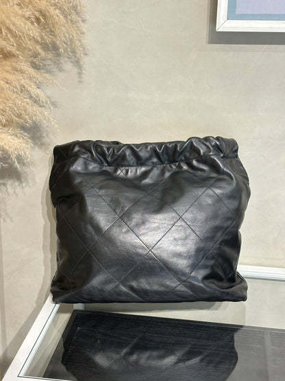 CHANEL 22 Bag - 中號黑金