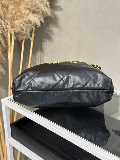 CHANEL 22 Bag - 中號黑金