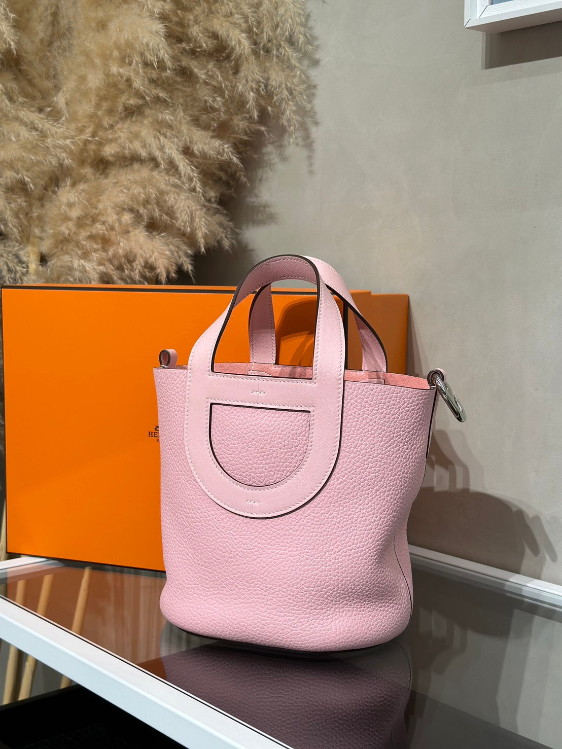 HERMES In The Loop 18 - Rose Sakura 3Q 櫻花粉銀 K