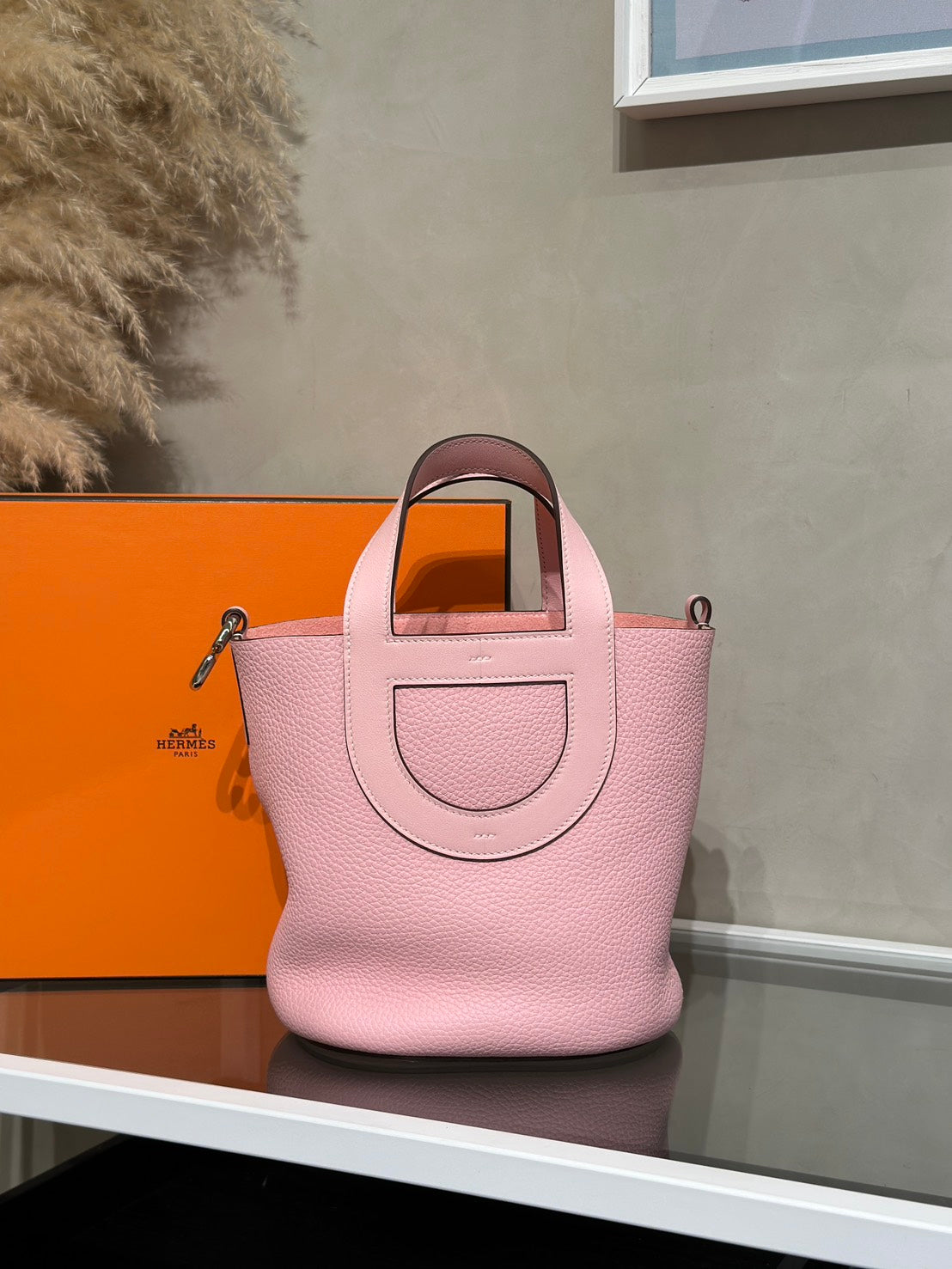 HERMES In The Loop 18 - Rose Sakura 3Q 櫻花粉銀 K
