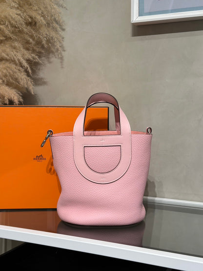 HERMES In The Loop 18 - Rose Sakura 3Q 櫻花粉銀 K