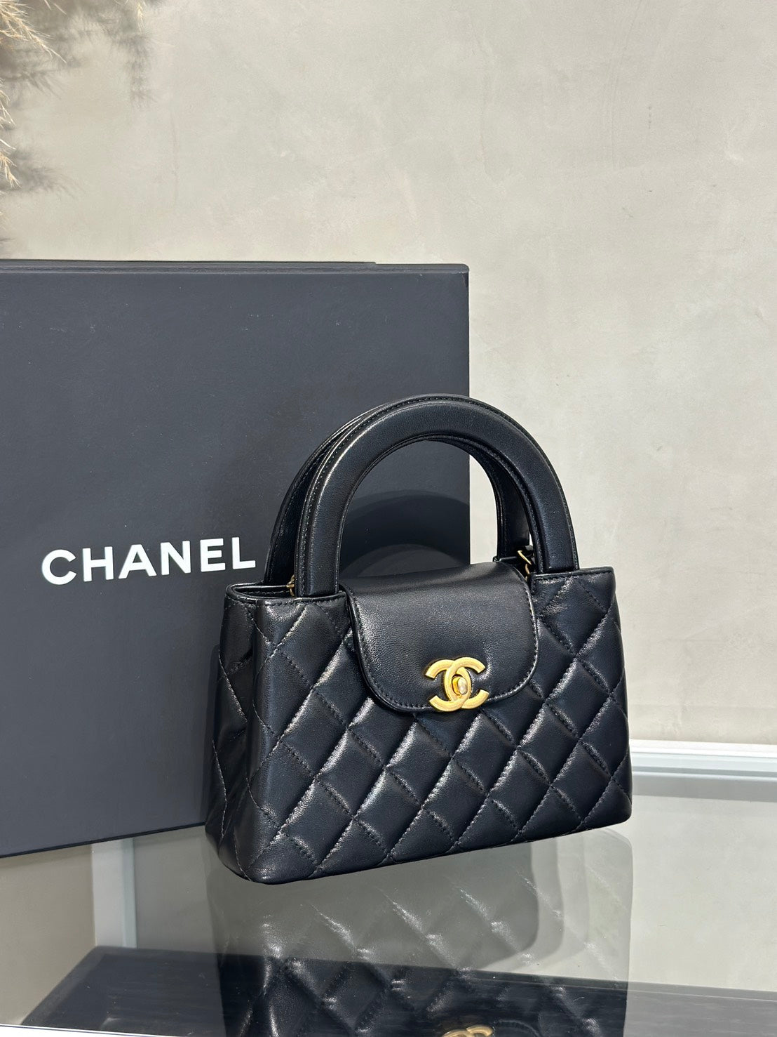 CHANEL Mini Kelly - 黑金