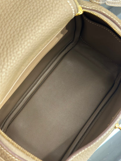 HERMES Mini Lindy - Etoupe 18 大象灰金 Y