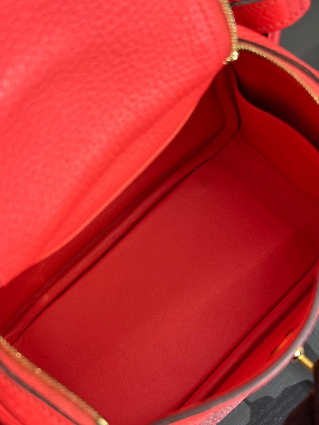 HERMES Mini Lindy - Rose Texas 0E 德克薩斯粉金 Z