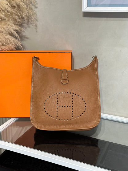 HERMES Evelyne 29 - Gold 金棕銀 W