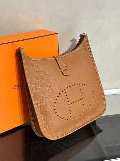 HERMES Evelyne 29 - Gold 金棕銀 W