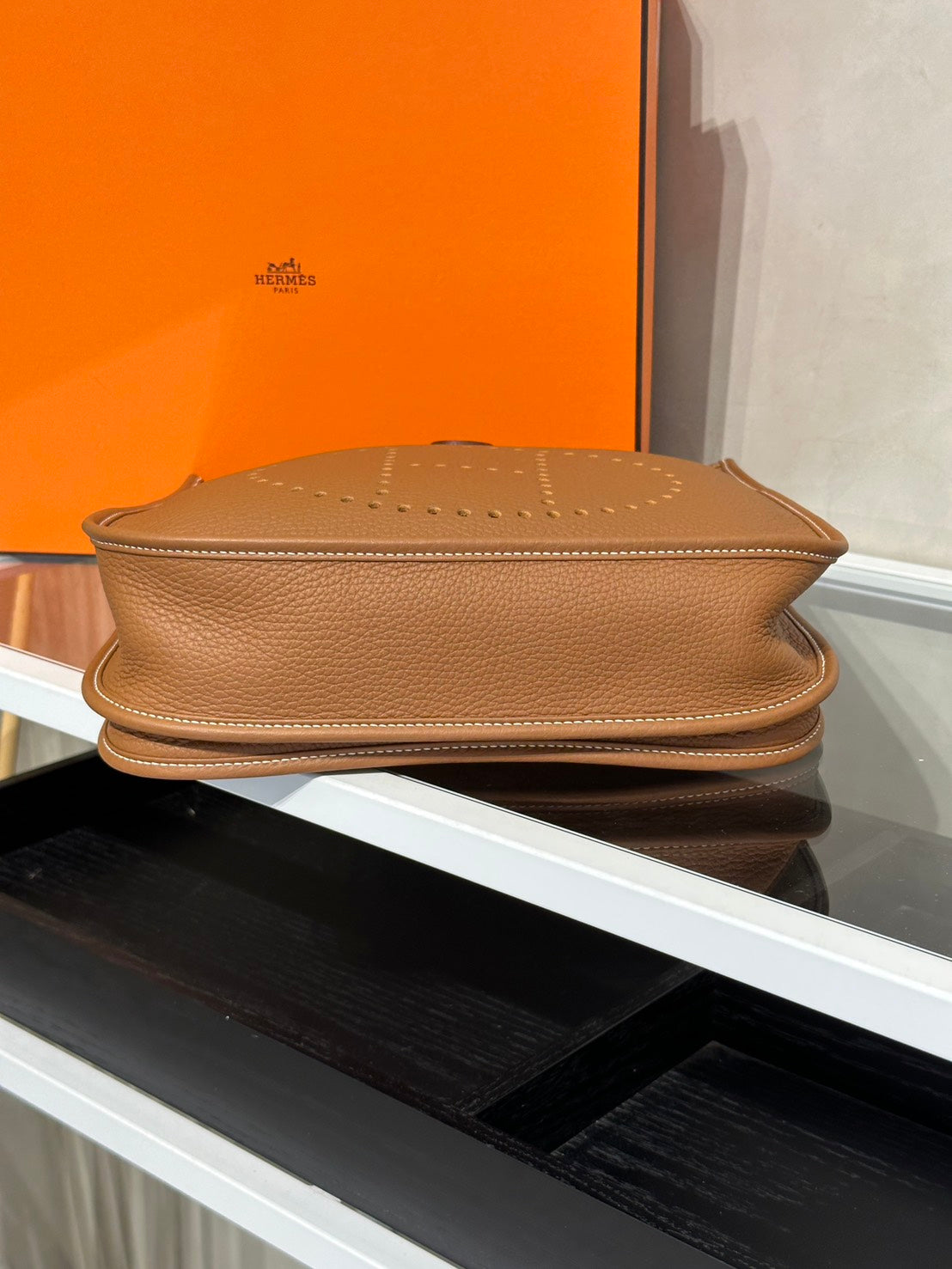 HERMES Evelyne 29 - Gold 金棕銀 W