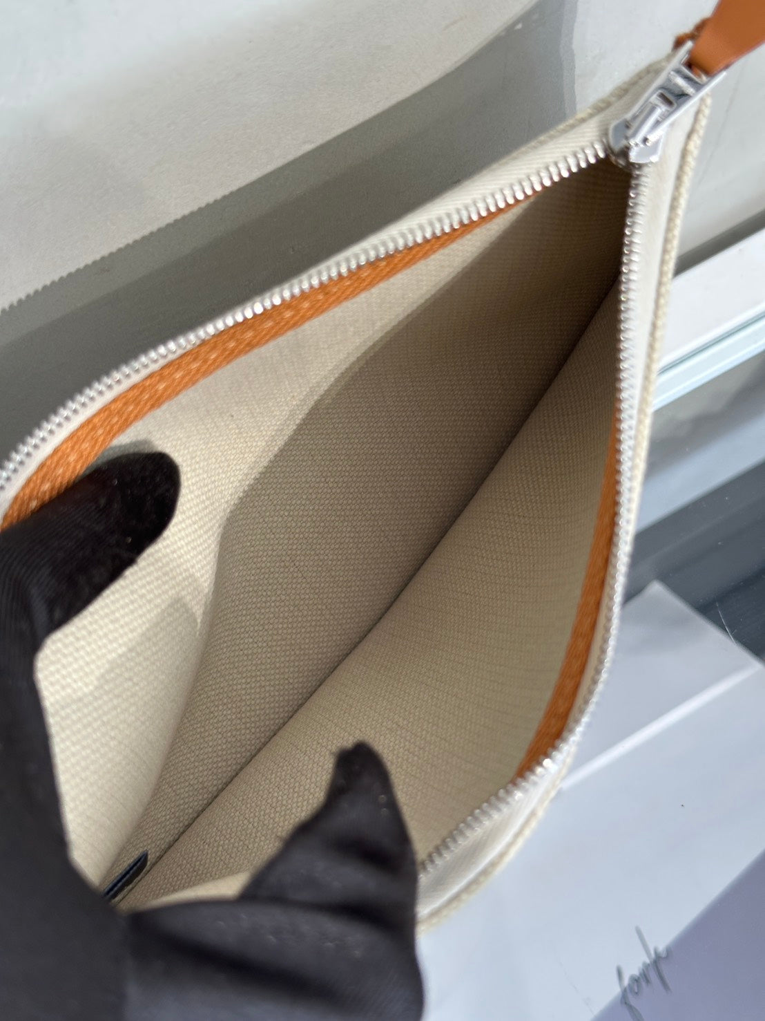 HERMES Herbag Zip 31 - Gold 米白/金棕銀 B