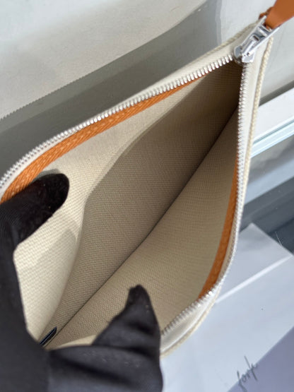 HERMES Herbag Zip 31 - Gold 米白/金棕銀 B