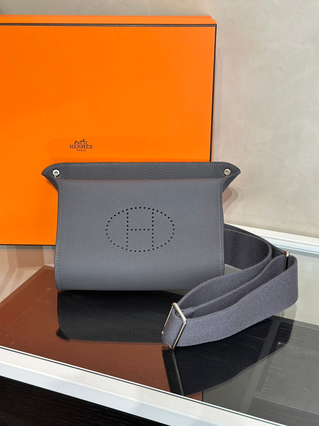 HERMES Vide poches - Ardoise 85 石板灰 W