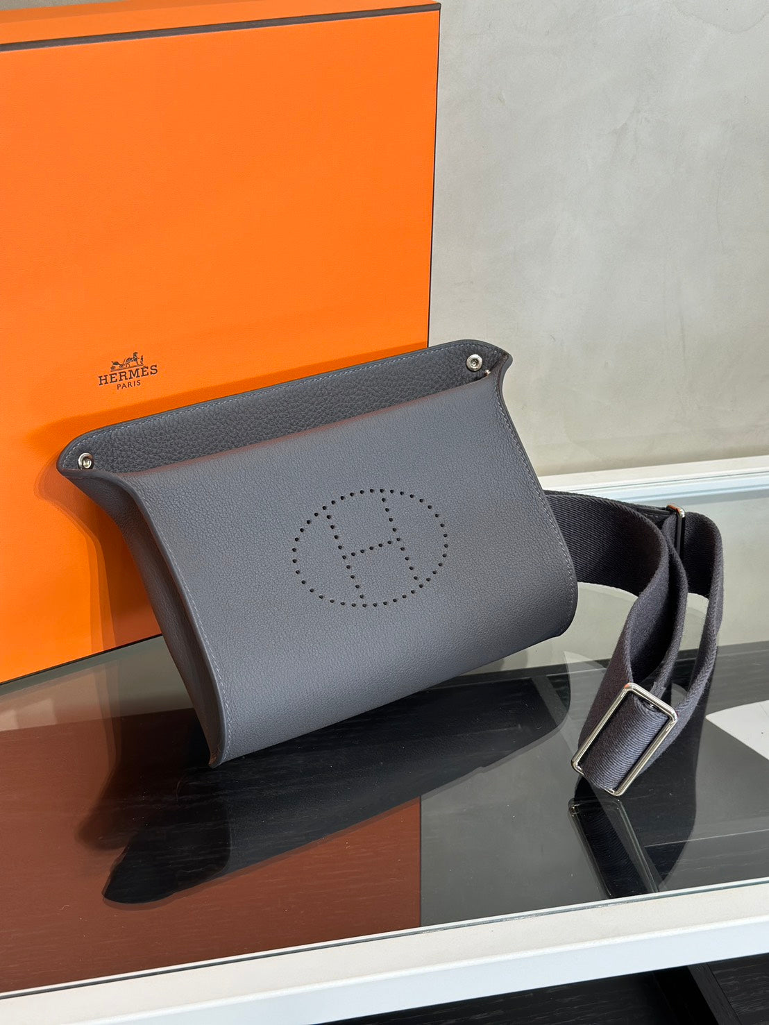 HERMES Vide poches - Ardoise 85 石板灰 W