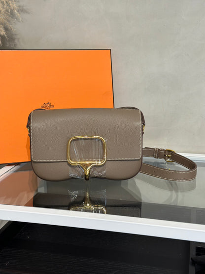 HERMES Della Elan - Etoupe 18 大象灰金 B