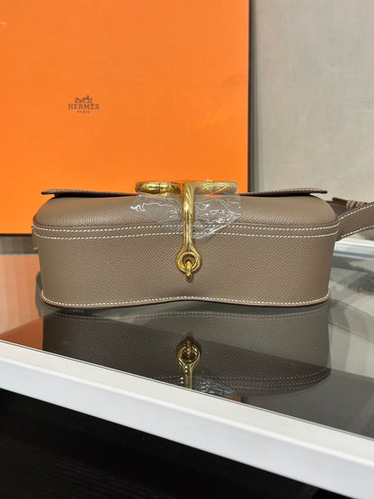 HERMES Della Elan - Etoupe 18 大象灰金 B