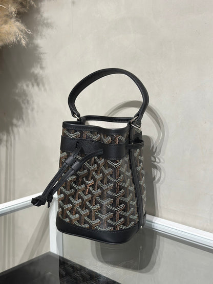 GOYARD Petit Flot水桶包 - Mini黑