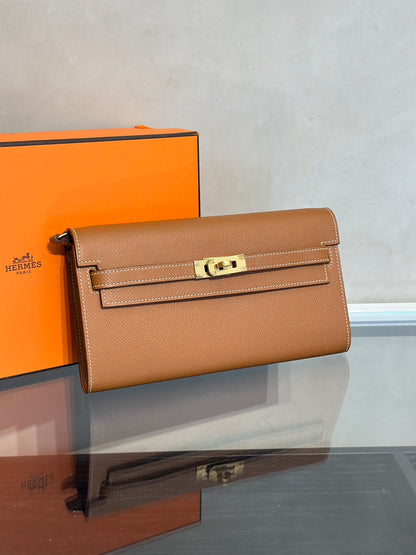 HERMES Kelly To Go - Gold 37 金棕金 Y
