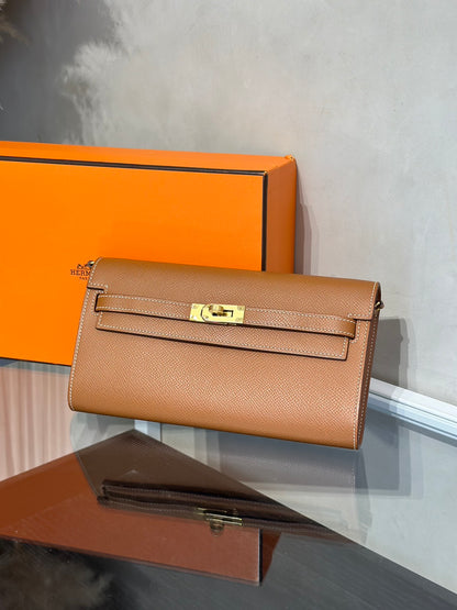 HERMES Kelly To Go - Gold 37 金棕金 Y